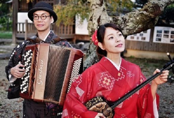 愛宕坂さくら音楽会2023「CHANPRU-CHAMBRE　沖縄唄三線＆アコーディオンライブ」